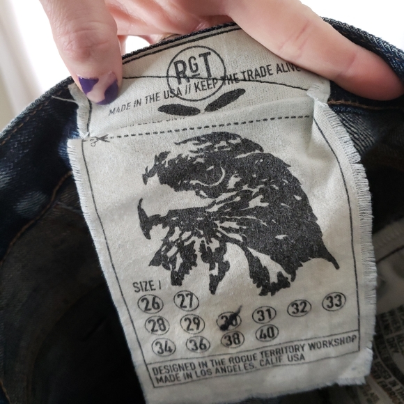 Rogue Territory RGT SK 15oz Raw Selvedge Denim - Picture 10 of 16